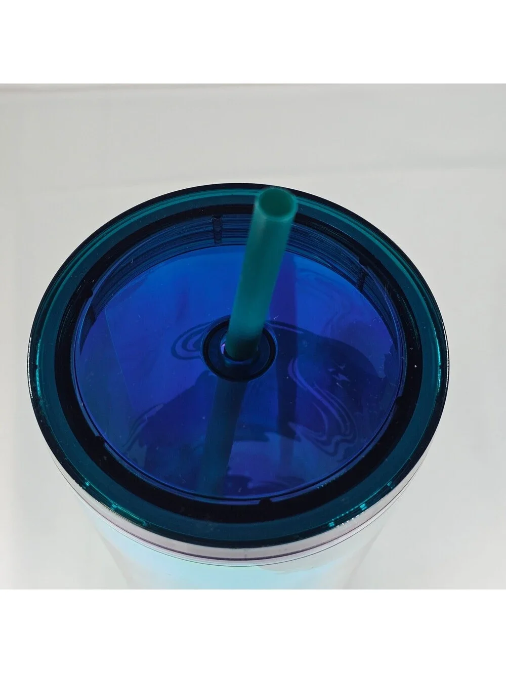Starbucks 24oz Venti Iridescent Siren Cold Cup Tumbler Teal Purple 011140461 NEW
